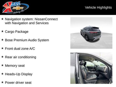 Used 2025 Nissan Pathfinder Platinum w/ Cargo Package AWD/4WD image 2