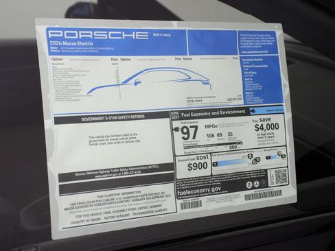 New 2026 Porsche Macan Electric RWD image 25