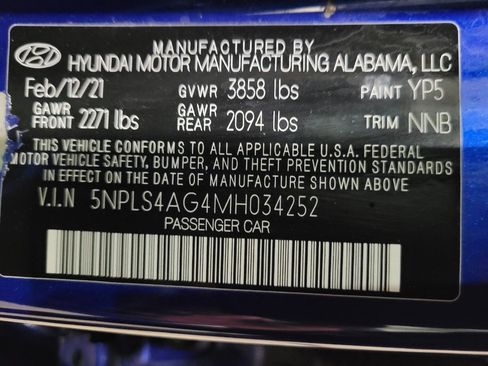 Used 2021 Hyundai Elantra SEL w/ Convenience Package image 33