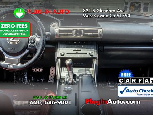 Used 2016 Lexus IS 200t w/ F Sport Package RWD image 15