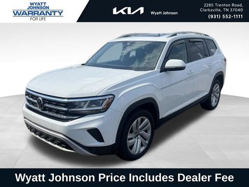 Used 2021 Volkswagen Atlas SEL AWD/4WD image 1
