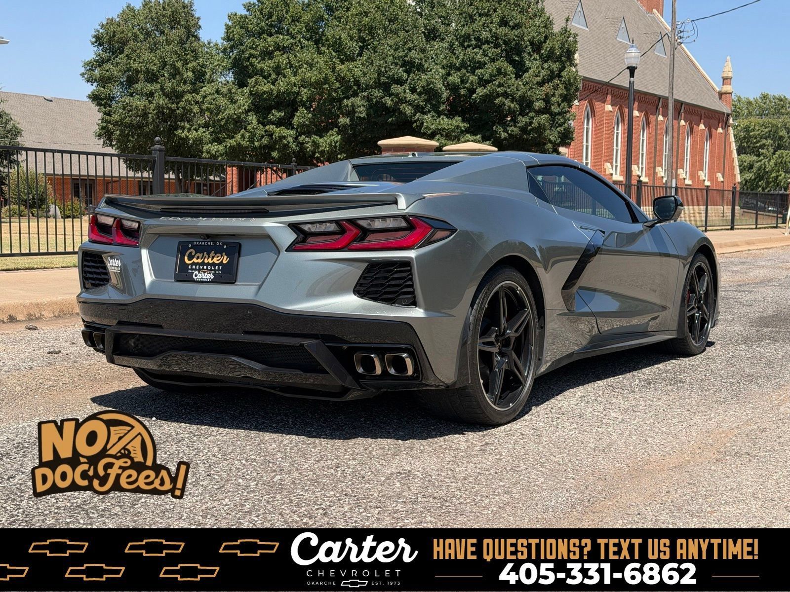 Used 2022 Chevrolet Corvette Stingray Preferred Conv w/ Chrome Exterior Badge Package RWD image 10