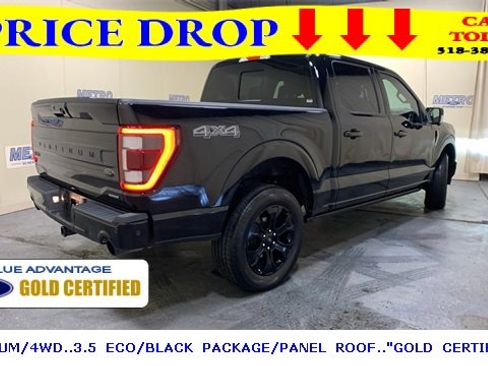 Certified 2023 Ford F150 Platinum w/ Equipment Group 701A High image 4
