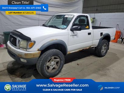 Used 2002 Toyota Tacoma 4x4 Regular Cab
