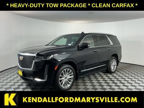 Used 2021 Cadillac Escalade Premium Luxury w/ Heavy-Duty Trailer Package AWD/4WD image 1