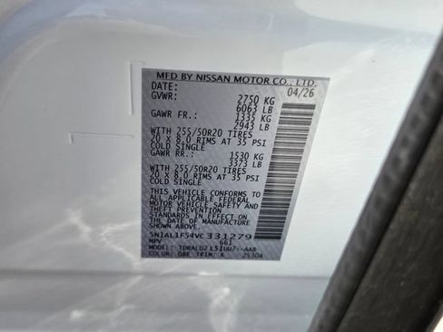 New 2027 INFINITI QX60 Luxe w/ Cargo Package FWD image 23