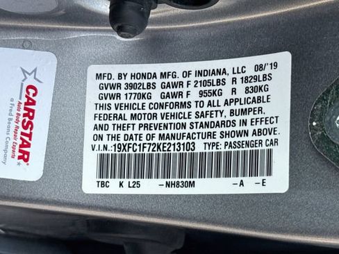 Used 2019 Honda Civic EX-L image 36