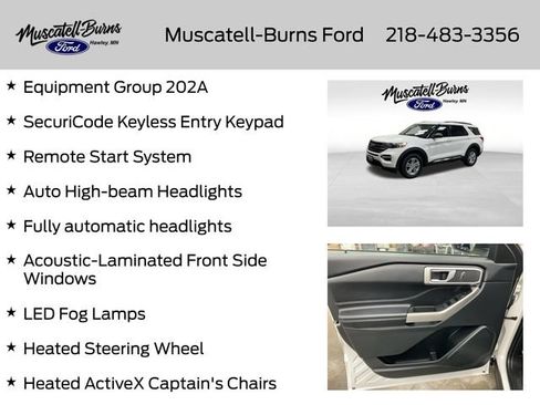 Used 2024 Ford Explorer XLT w/ Equipment Group 202A AWD/4WD image 7