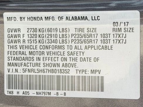 Used 2017 Honda Odyssey EX-L image 21