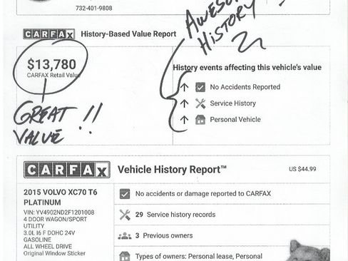 Used 2015 Volvo XC70 T6 Platinum image 21