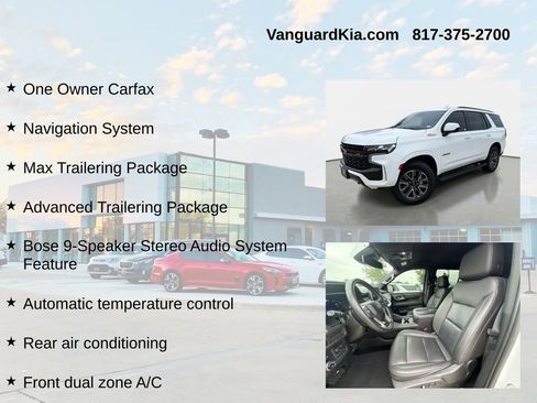 Used 2023 Chevrolet Tahoe Z71 w/ Max Trailering Package AWD/4WD image 6