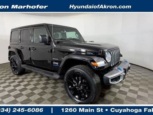 Used 2023 Jeep Wrangler Unlimited Sahara w/ Cold Weather Group AWD/4WD image 1