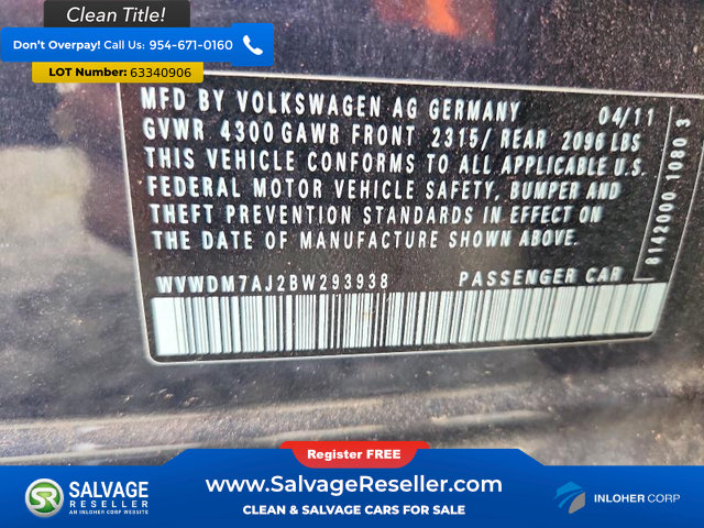 Used 2011 Volkswagen Golf TDI FWD image 16