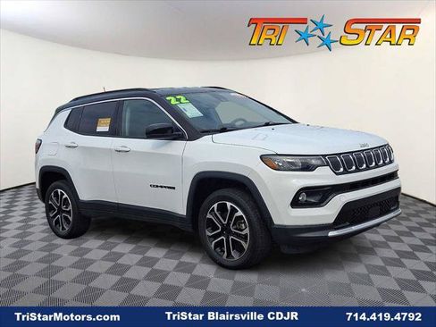 Certified 2022 Jeep Compass Limited AWD/4WD image 1