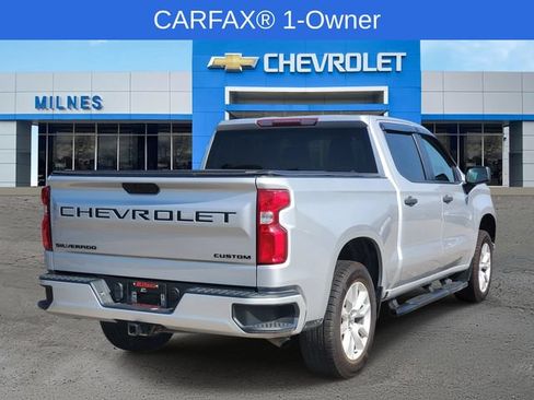 Certified 2021 Chevrolet Silverado 1500 Custom w/ LPO, Dark Essentials Package AWD/4WD image 5