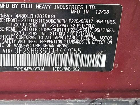 Used 2009 Subaru Forester 2.5X w/ Popular Equipment Group 1B AWD/4WD image 11