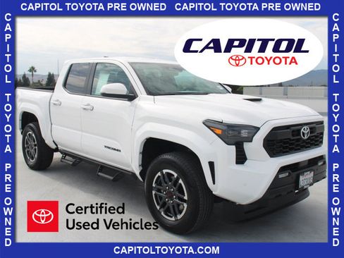 Certified 2024 Toyota Tacoma TRD Sport w/ TRD Sport Upgrade Package AWD/4WD image 1