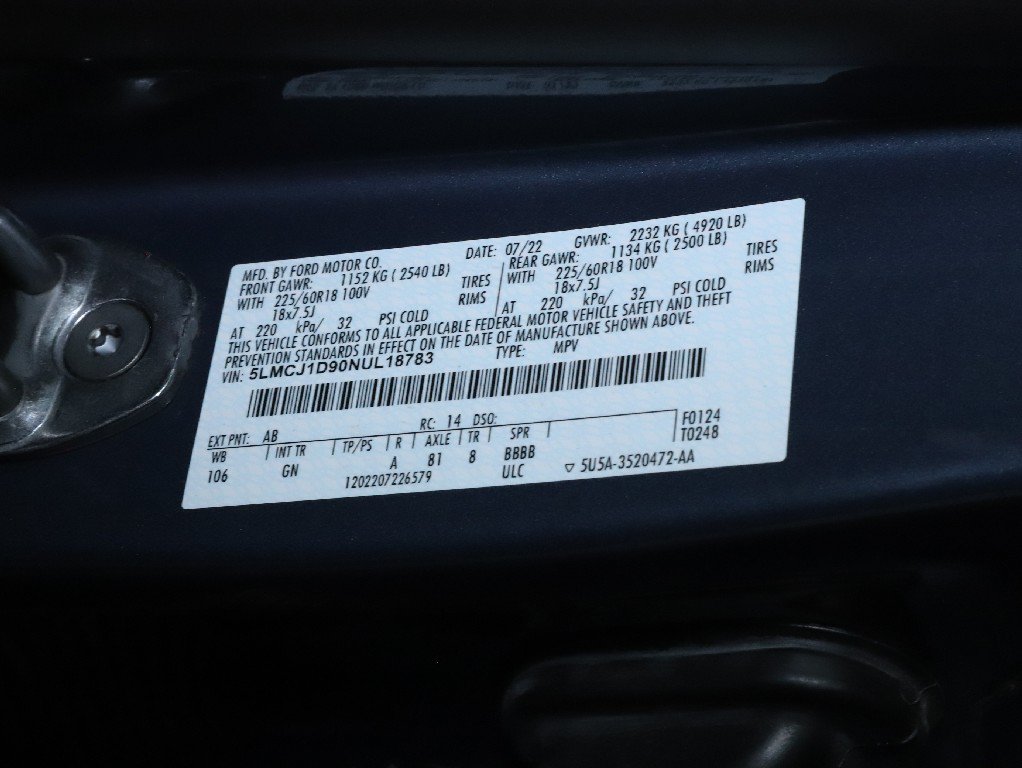 Used 2022 Lincoln Corsair AWD w/ Equipment Group 101A image 20