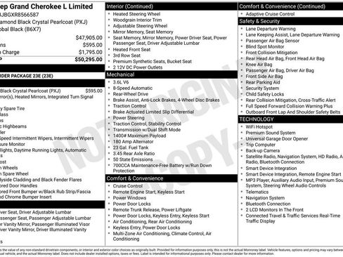 Used 2024 Jeep Grand Cherokee L Limited RWD image 8