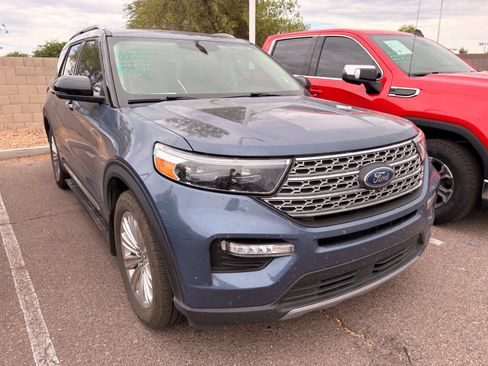 Used 2021 Ford Explorer Limited w/ Hybrid Equipment Group 310A RWD image 3