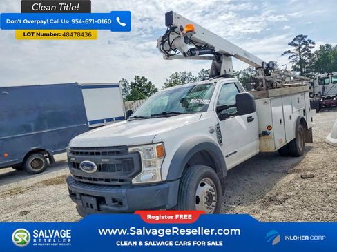 Used 2021 Ford F550 4x4 Regular Cab Super Duty image 1