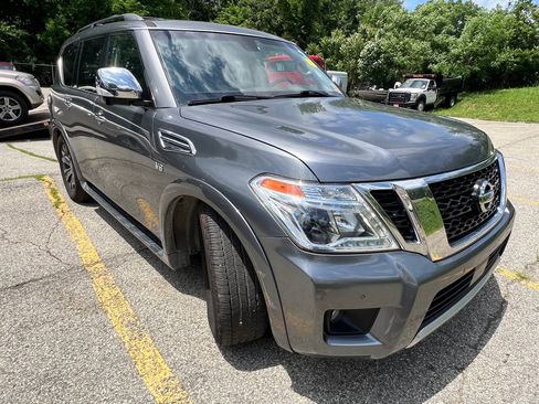 Used 2017 Nissan Armada Platinum w/ Captain Seat Package AWD/4WD image 3