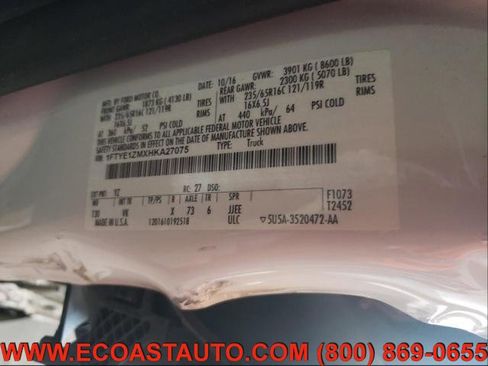 Used 2017 Ford Transit 150 130 Low Roof w/ Exterior Upgrade Package image 10