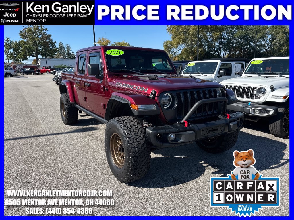 Used 2021 Jeep Gladiator Rubicon AWD/4WD image 2