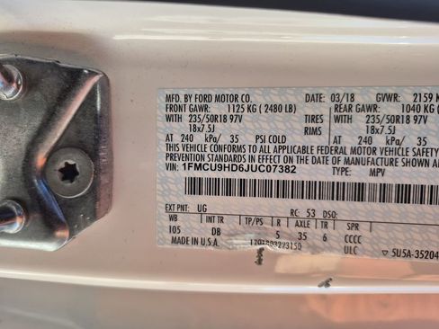 Used 2018 Ford Escape SEL image 27