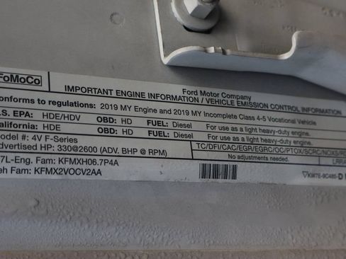 Used 2019 Ford F550 2WD Regular Cab Super Duty image 14