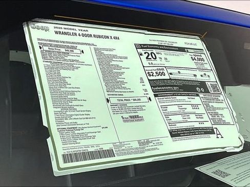 New 2026 Jeep Wrangler Unlimited Rubicon image 14