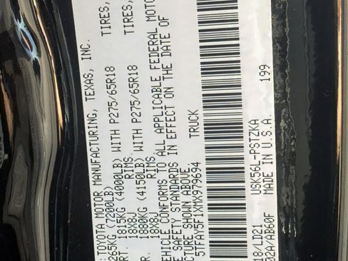 Used 2021 Toyota Tundra 1794 Edition w/ TRD Off-Road Package image 33