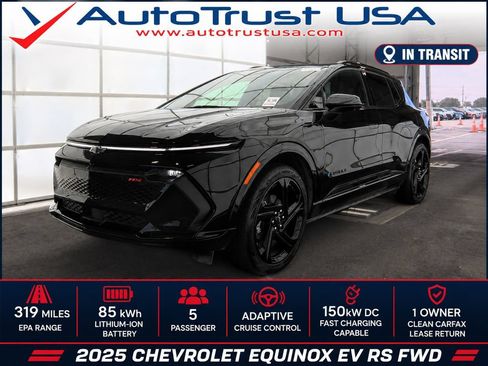 Used 2025 Chevrolet Equinox EV RS FWD image 1