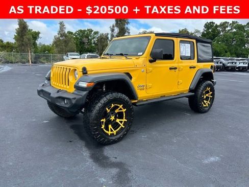Used 2018 Jeep Wrangler Unlimited Sport S image 3