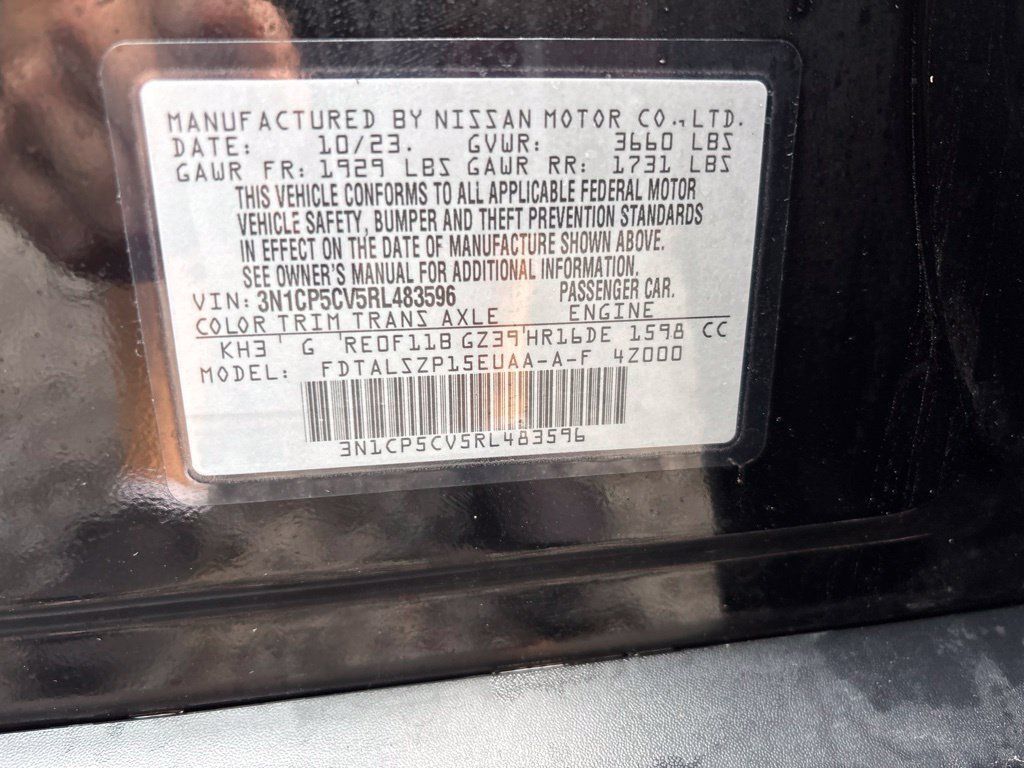 Certified 2024 Nissan Kicks SV FWD image 10