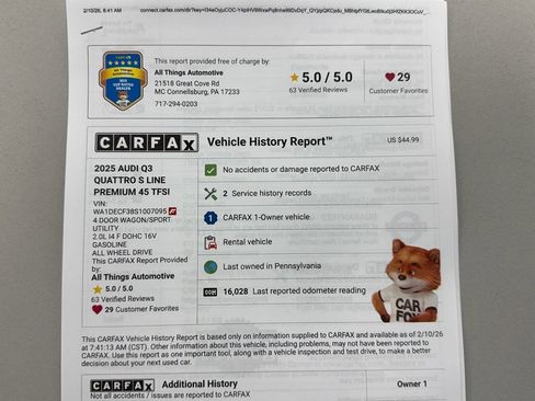 Used 2025 Audi Q3 2.0T Premium image 35