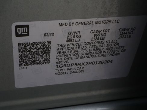 Used 2023 Cadillac CT5 Sport w/ Cold Weather Package RWD image 26