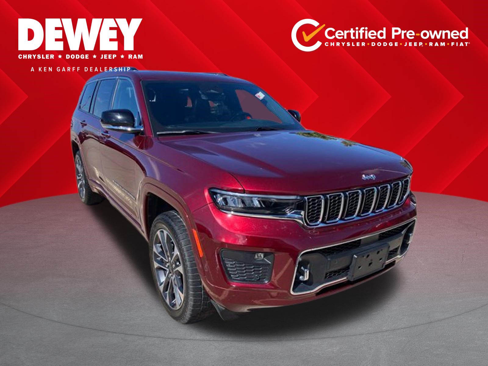 Certified 2022 Jeep Grand Cherokee L Overland AWD/4WD image 1