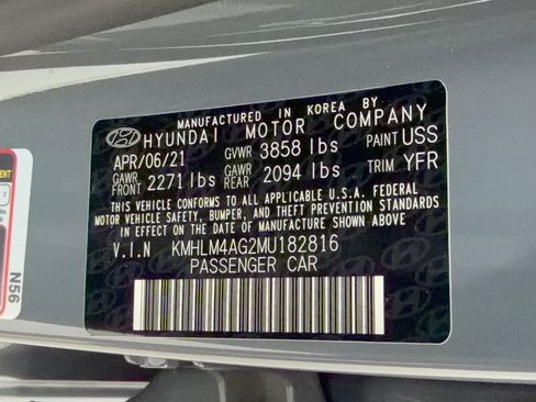 Used 2021 Hyundai Elantra SEL w/ Cargo Package FWD image 31