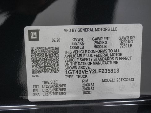 Used 2020 GMC Sierra 3500 AT4 w/ AT4 Premium Package image 35