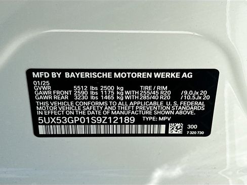Used 2025 BMW X3 xDrive30 w/ M Sport Package AWD/4WD image 27