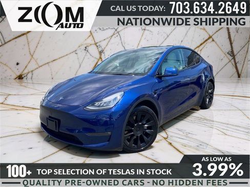 Used 2023 Tesla Model Y Long Range AWD/4WD image 1