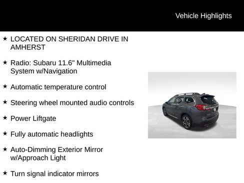 Certified 2025 Subaru Ascent Touring AWD/4WD image 5