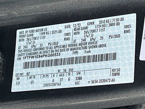 Used 2023 Ford F150 XLT w/ Trailer Tow Package AWD/4WD image 30