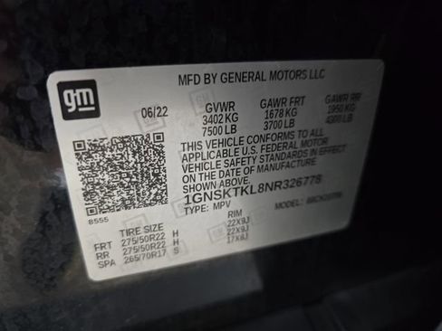 Used 2022 Chevrolet Tahoe High Country AWD/4WD image 41