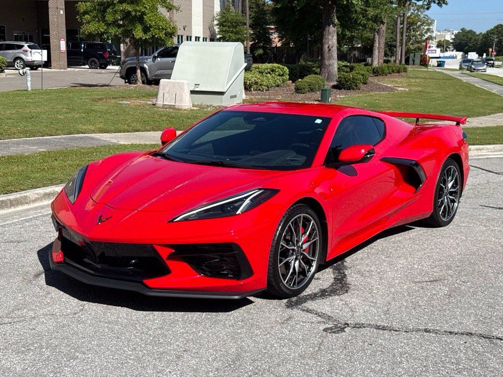 Used 2025 Chevrolet Corvette Stingray Coupe w/ Z51 Performance Package RWD image 1