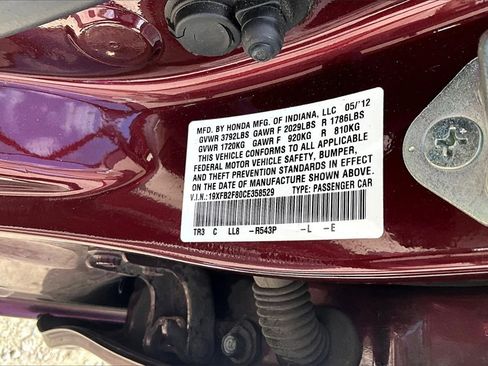 Used 2012 Honda Civic EX image 27