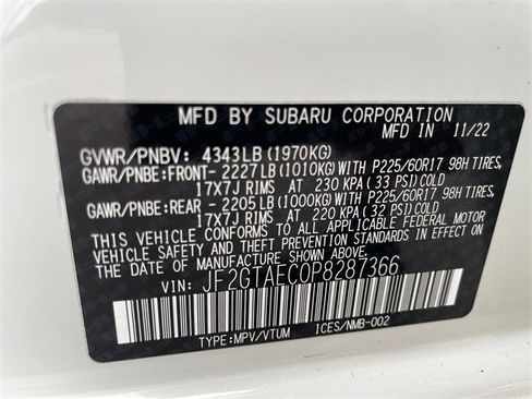 Used 2023 Subaru Crosstrek 2.0i Premium image 36