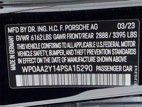 Certified 2023 Porsche Taycan image 12