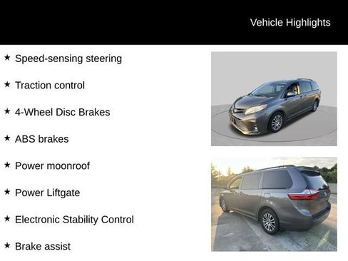 Certified 2018 Toyota Sienna XLE w/ XLE Navigation Package FWD image 14